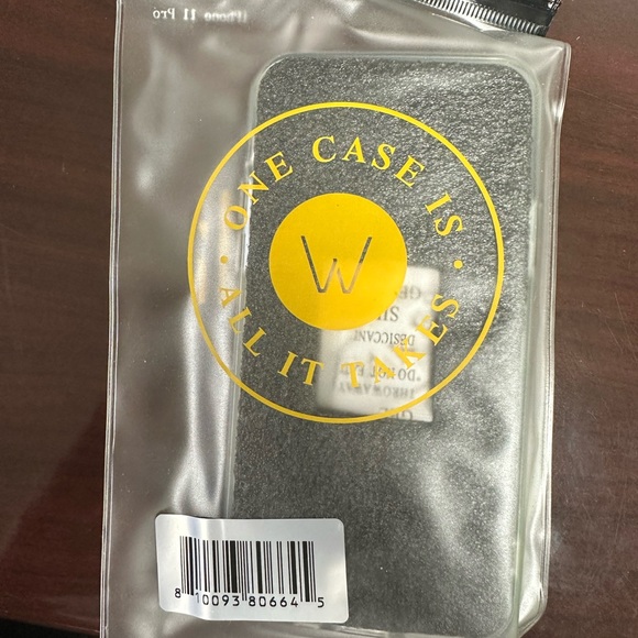 NWT Walli Phone case iPhone 11 Pro blue checkered - Picture 3 of 4